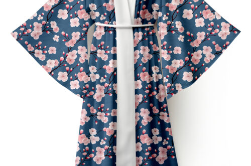 Free Download Kimono mockup PSD
