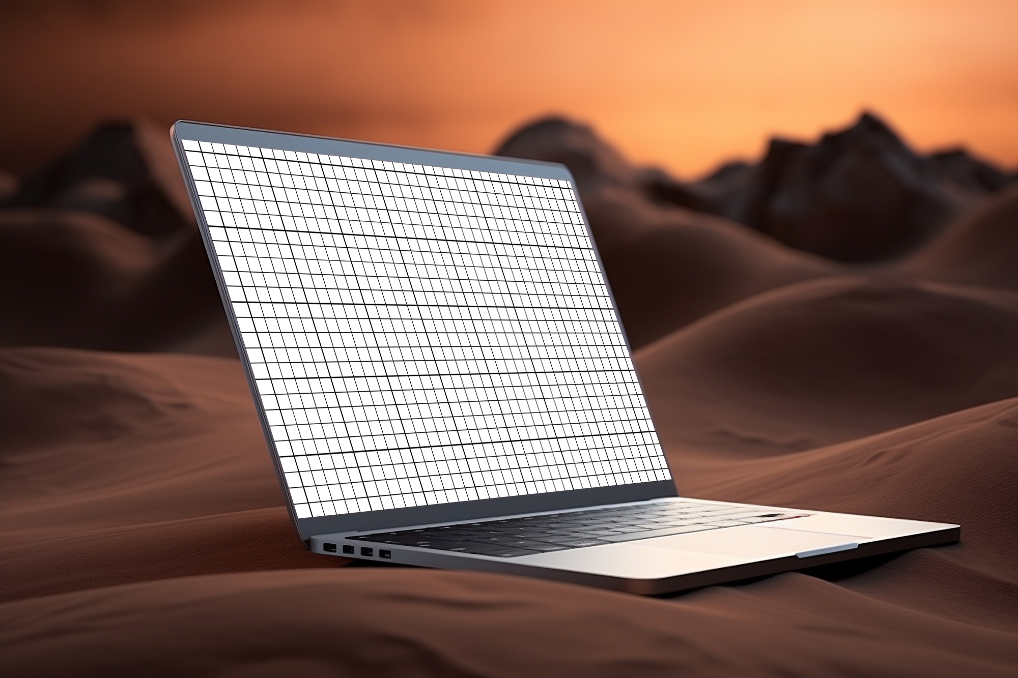 Free Download Laptop template