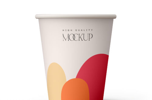 Free Download Paper Cup design mockup
