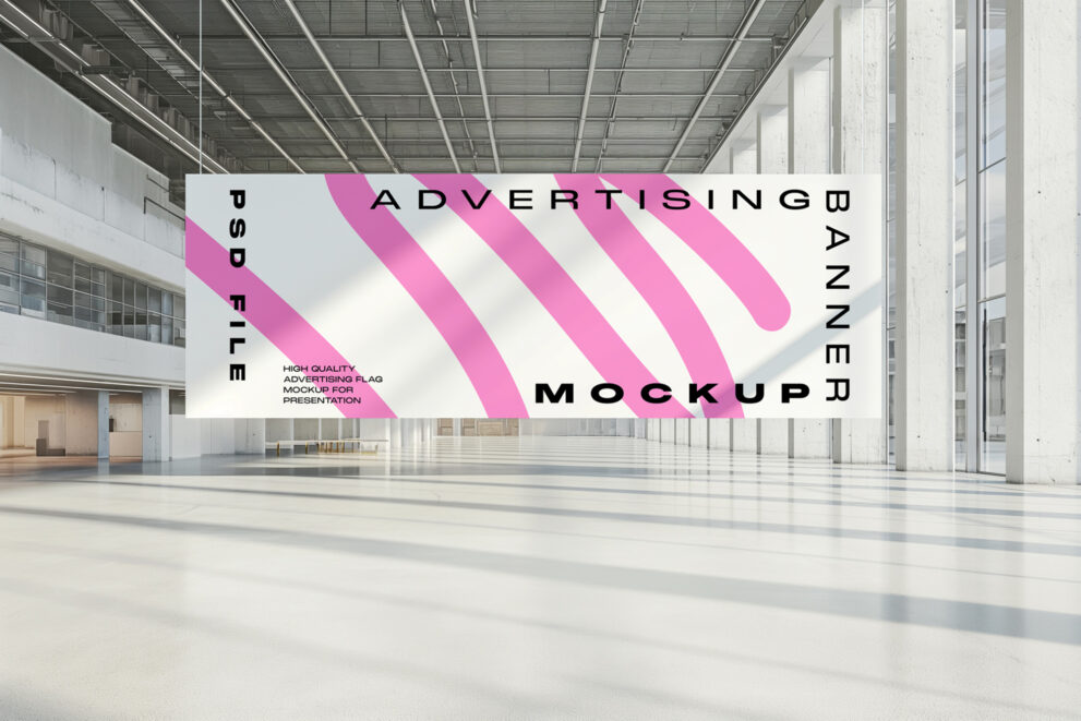 Free Download Photoshop Advertisement Banners Mockup