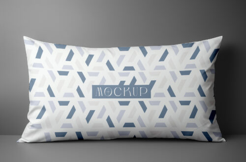 Free Download Pillow design mockup-
