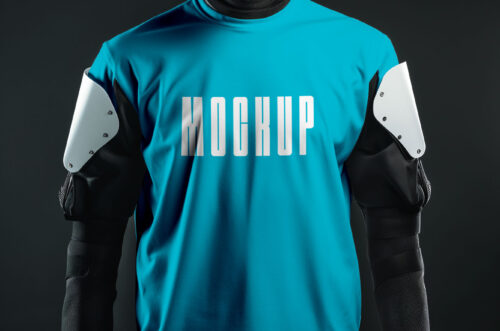 Free Download Robot apparel isolated template
