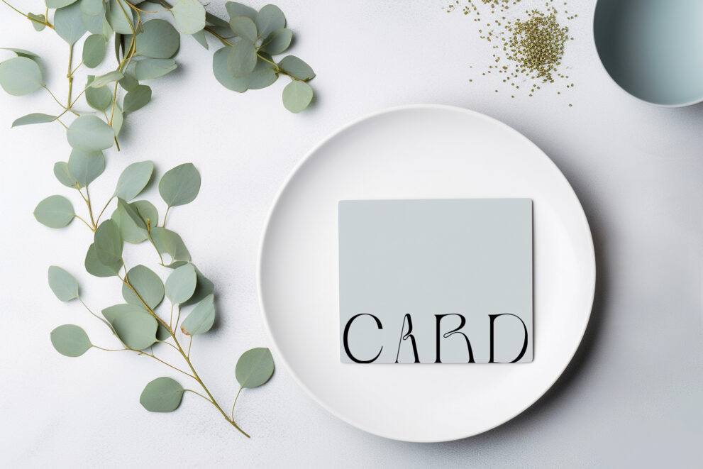 Free Download Square card photoshop mockup