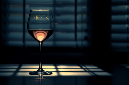 Free Download Wine Glass Mockup-7