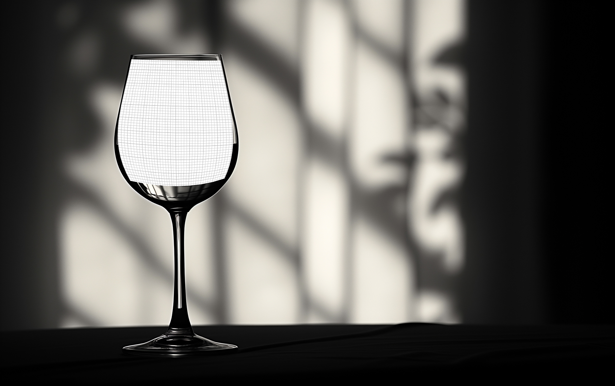 Free Download Wine Glass Mockup-9-G