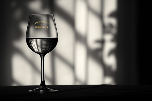 Free Download Wine Glass Mockup-9