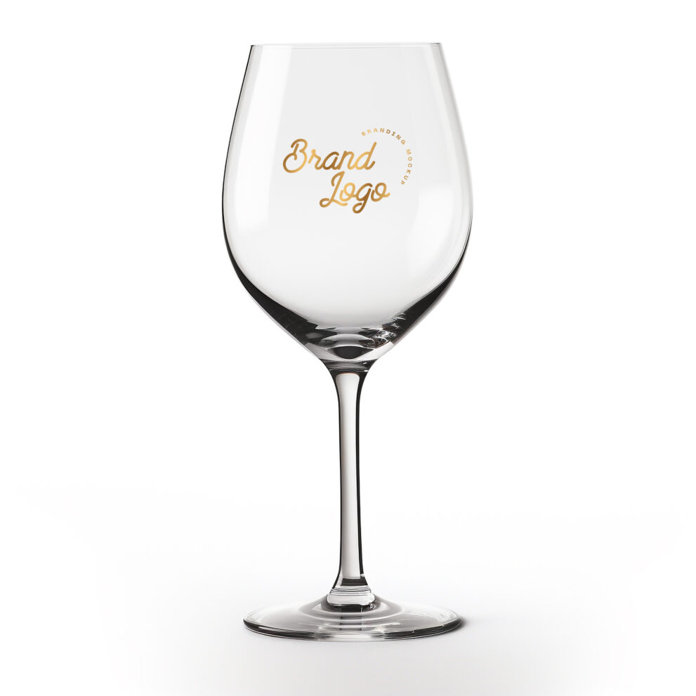 Free Download Wine glass isolated template